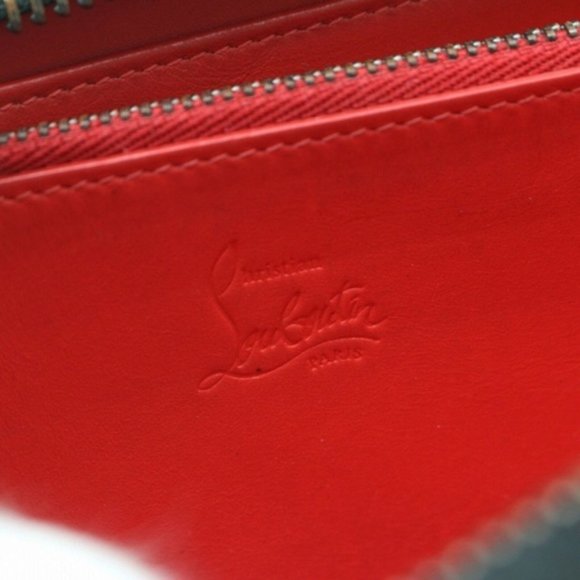Authentic Christian Louboutin Zippy Wallet Black - Picture 5 of 12